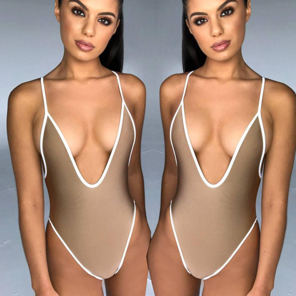 Ladies Sexy Bikini  One Piece Swimsuit