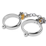 Metal Cuffs Handcuffs Foot Shackles