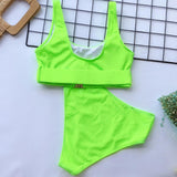 High Waist Bikini Women Swimwear