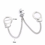 Metal Bondage Handcuffs Anal Plug