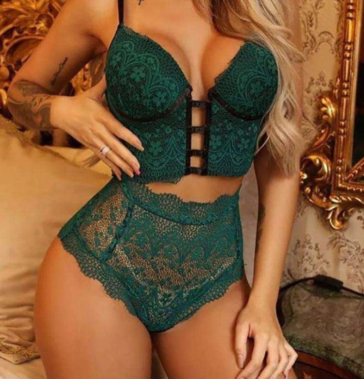 European And American Sexy Lingerie Sexy Seductive Lace - EVA EXOTIC 