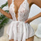 Exotic Lace Apron Night Dress