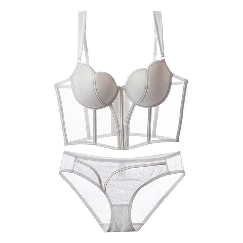 Plus-size Mesh Sexy Women's Bra - EVA EXOTIC