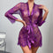 Sensual Ultra Thin Lace Nightgown