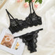 Sexy Lace Trim Sheer Lingerie - EVA EXOTIC